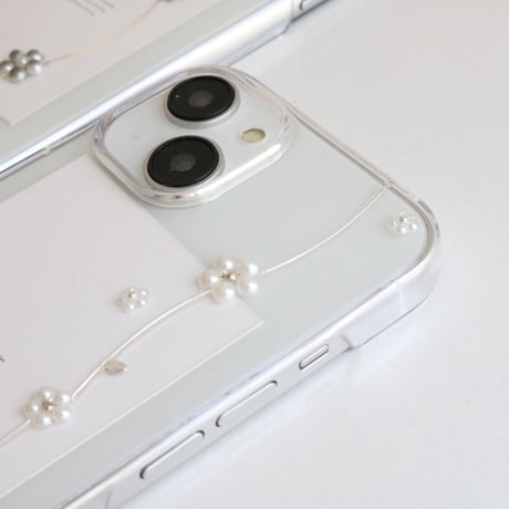 pearl flower design case🌷