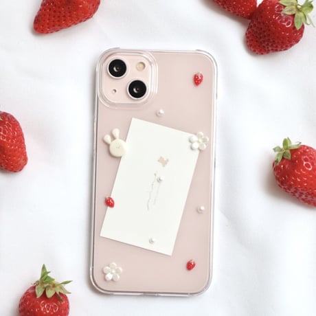 2022 ♡spring♡いちごうさぎちゃんcase♡