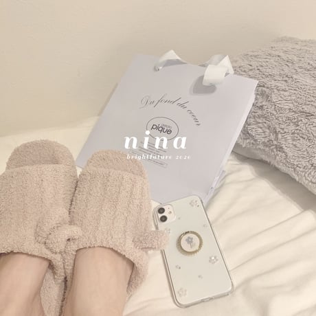 【flowerシリーズ♡】ネモフィラ　iPhoneケース
