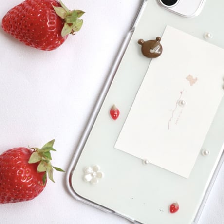 2022♡spring♡いちごくまちゃんcase♡