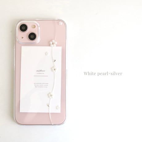 pearl flower design case🌷