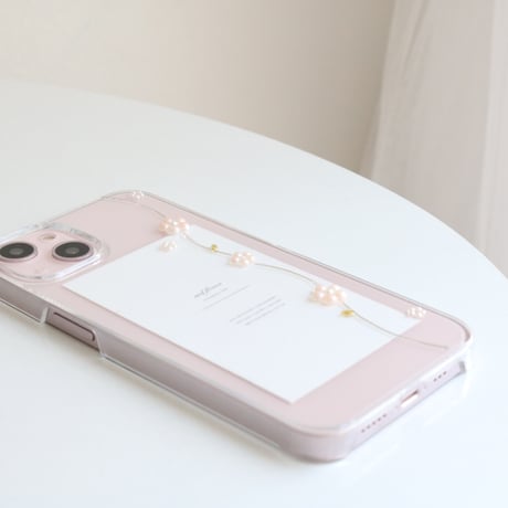 pearl flower design case🌷