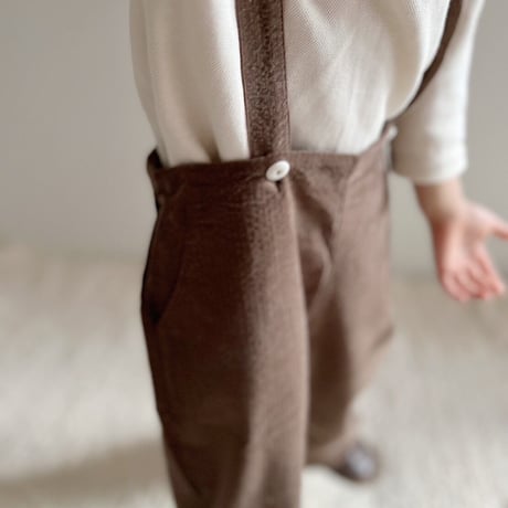 即納【soye kids】ripple wide pants