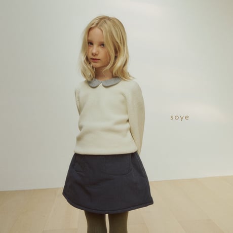 即納【soye kids】down pocket skirt