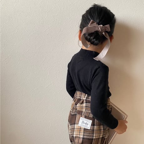 即納【Bailey】check slacks