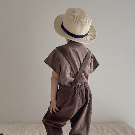 即納【soye kids】ripple wide pants
