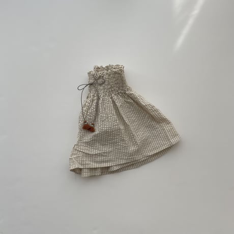 即納【mon Atelier】tassel pants