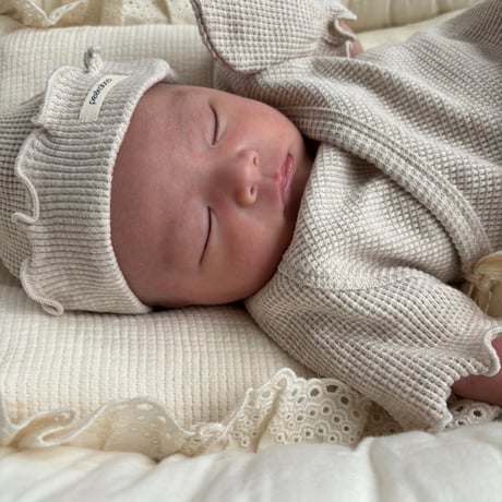 即納【peekaboo】Yes newborn set