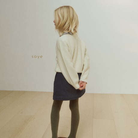 即納【soye kids】down pocket skirt