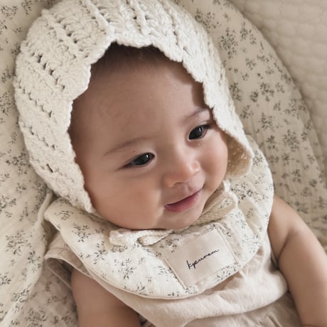 即納【collaboration item】ejon bib -circle type-
