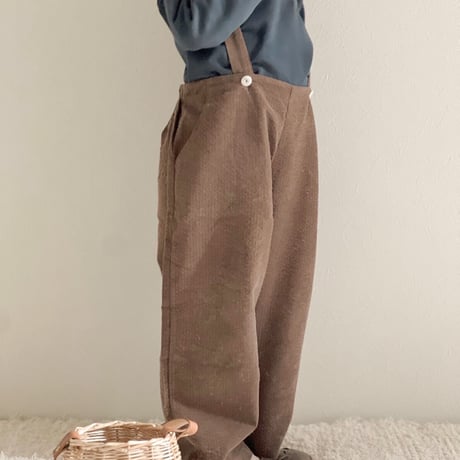 即納【soye kids】ripple wide pants