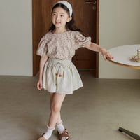即納【mon Atelier】tassel pants