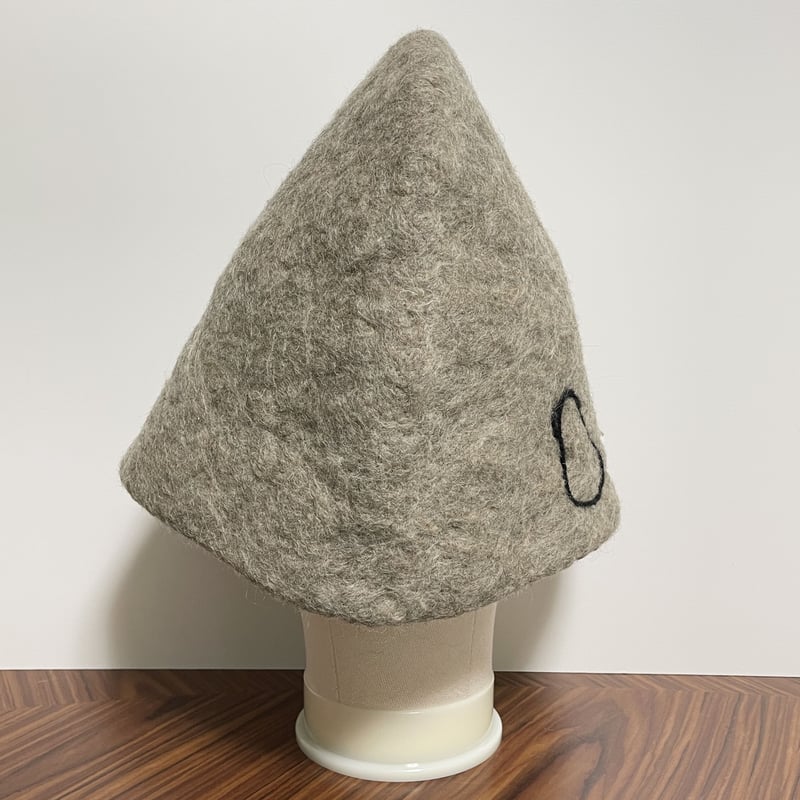 【未使用】伊勢丹限定　ブラックムートン　サウナハット　定価　17380円 125881-2-