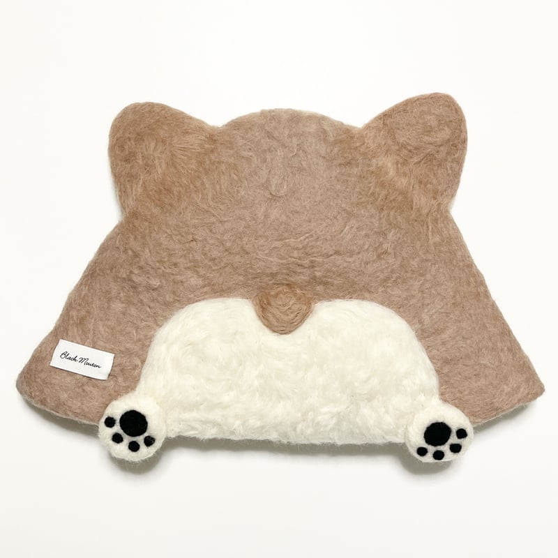 blackmouton felt > とてもゆったりサイズ フェルトサウナハット #343