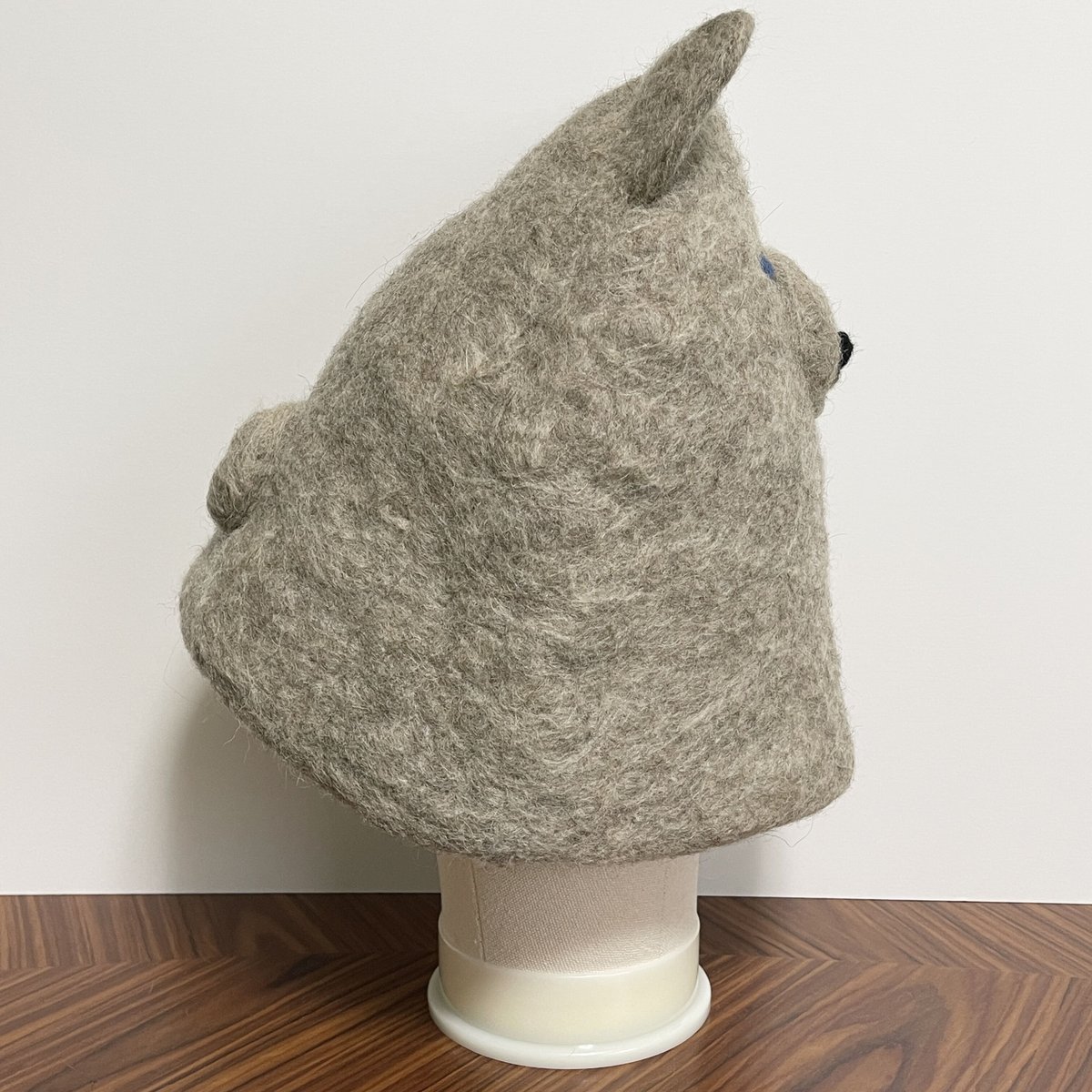 【未使用】伊勢丹限定　ブラックムートン　サウナハット　定価　17380円 未使用】伊勢丹限定ブラックムートンサウナハット定価17380円