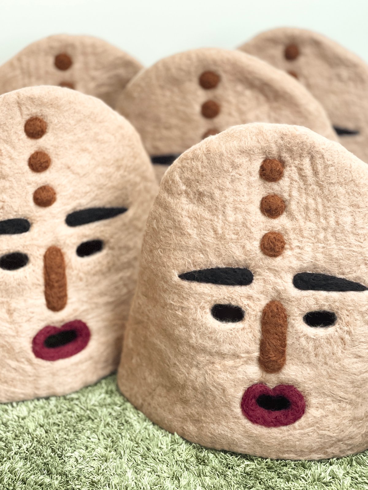 かなこ ベストサウナハット 赤 【公式通販】