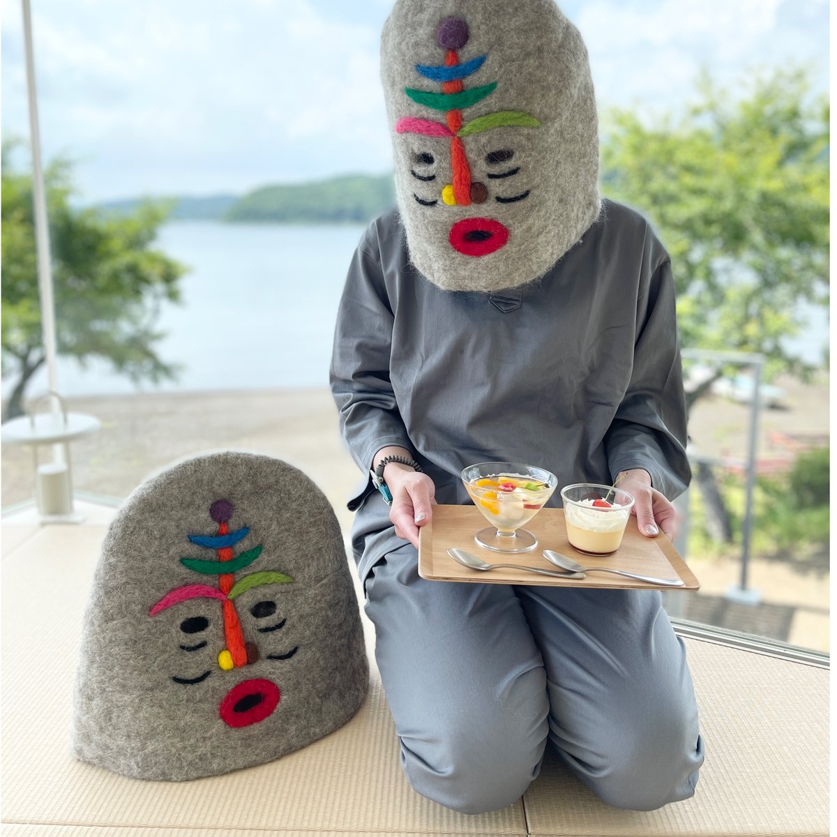 HOKUO サウナハット 新品　ブラック　フェルト GO/LOOK!（ゴルック）｜NEWERA フェルトサウナハット ニューヨーク
