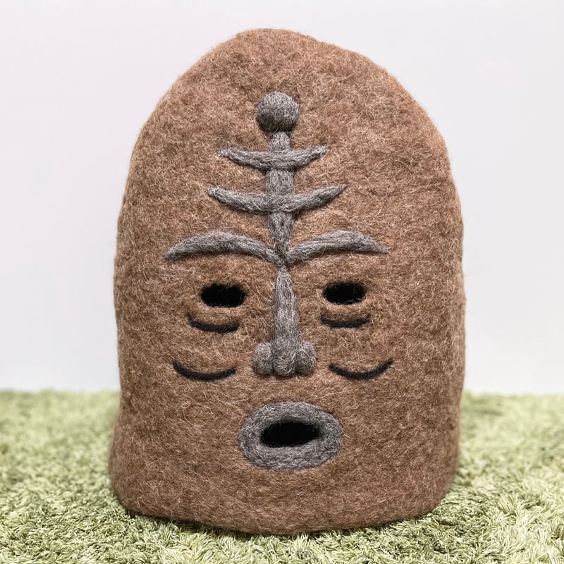 blackmouton felt > 覆面サイズ フェルトサウナハット #500 発達くん