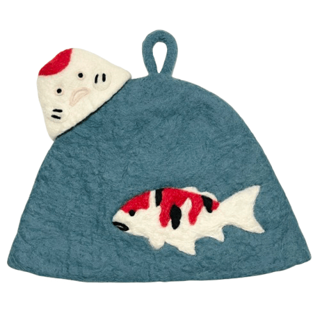 未使用】伊勢丹限定 ブラックムートン サウナハット 定価 17380円 未