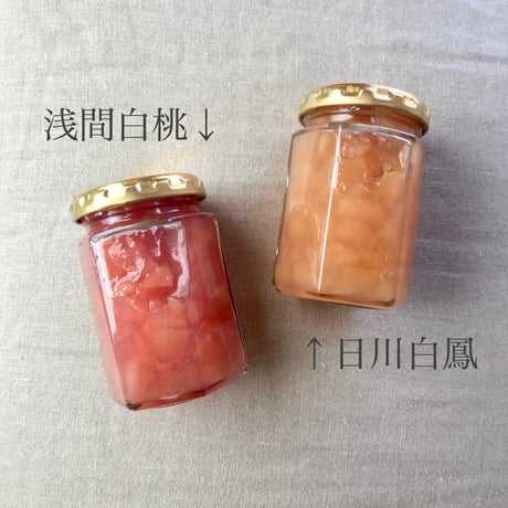 桃のジャム