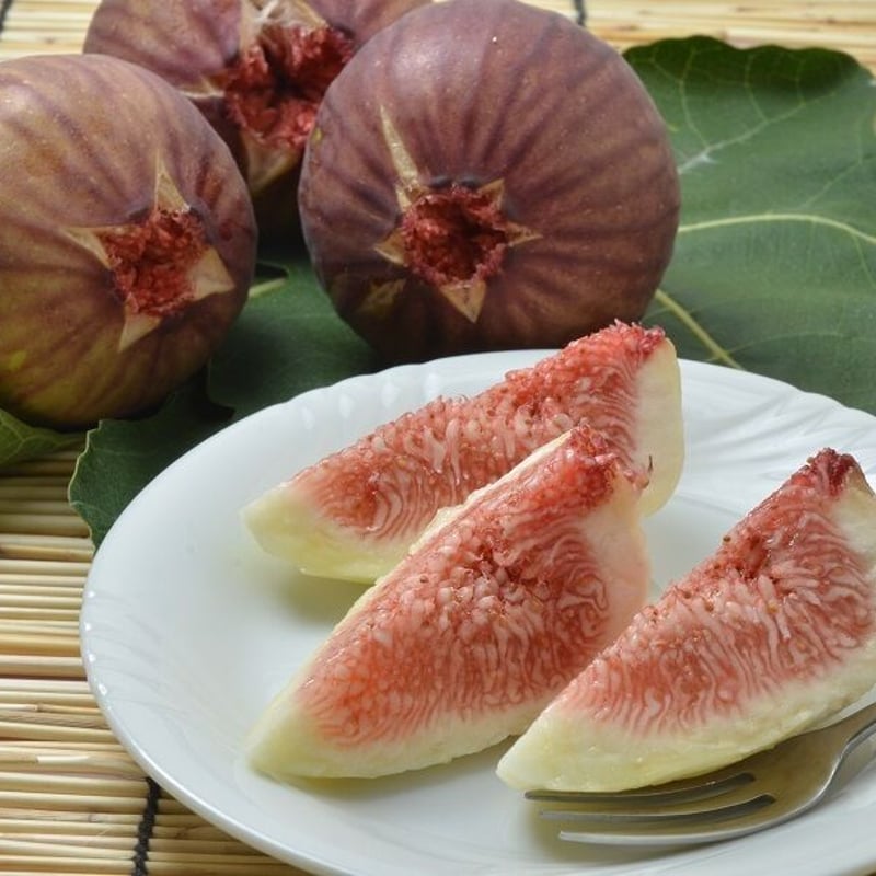 愛知県安城市/碧南市/刈谷市産】ハウスいちじく 2パック入箱（3～5玉入