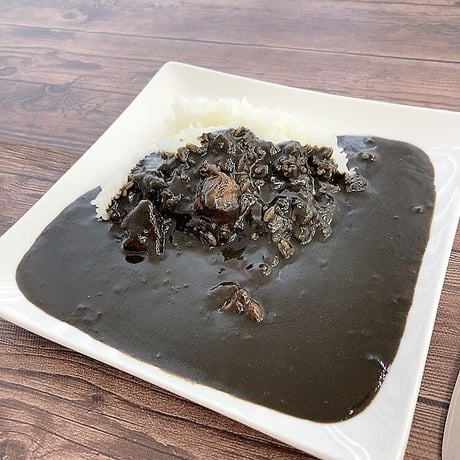 【特産加工品】でんポークカレーブラック【単品】