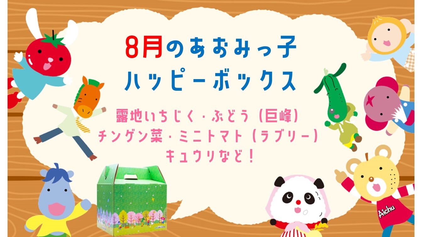 【8月のハッピーボックス】