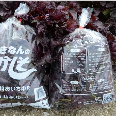 【愛知県碧南市産】へきなん赤しそ　3㎏箱・300g袋×10袋入