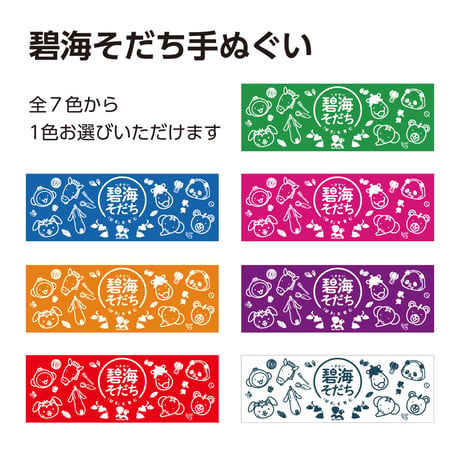 『あおみっ子ハッピーボックス＆碧海そだち手ぬぐい１枚』セット