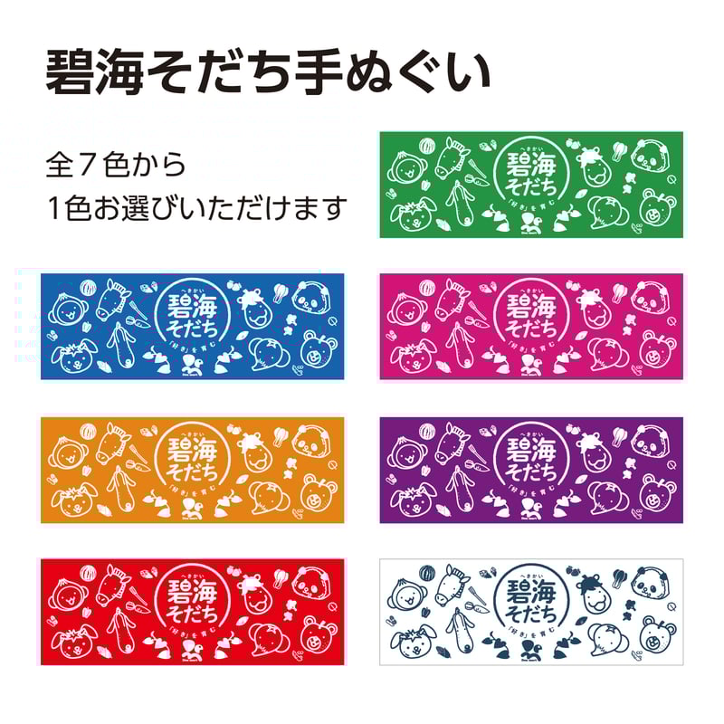 あおみっ子ハッピーボックス＆碧海そだち手ぬぐい1枚』セット