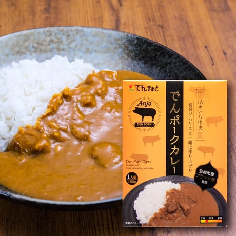 【特産加工品】でんポークカレー【単品】