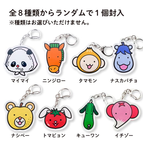 『あおみっ子ハッピーボックス＆アクリルキーホルダー（全８種からランダム１個）』セット