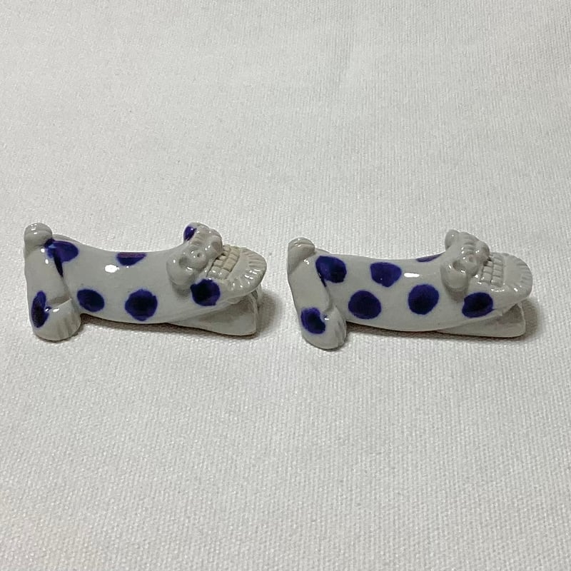 交趾龍　箸置き　2コセット 交趾龍 箸置き 2コセット カトラリー(スプーン等)