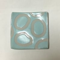 リングシリーズ　５寸正方皿　スプリング　1