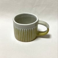 マカロンシリーズ　ショートマグカップ　からし色　1