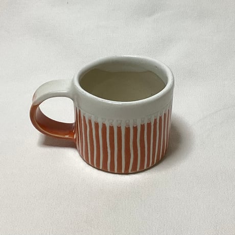 マカロンシリーズ　ショートマグカップ　キャロット　1
