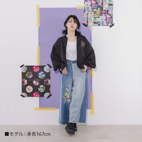 なめことラビル リバーシブルブルゾン