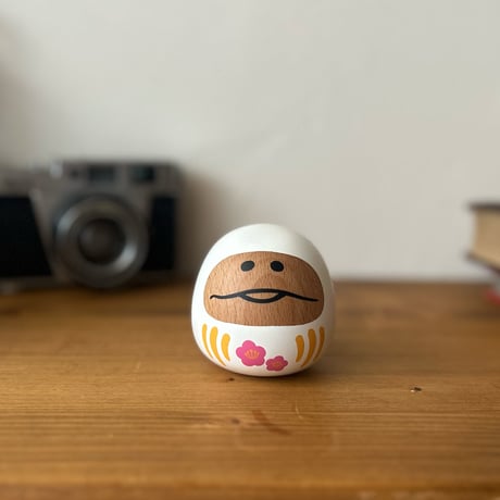 なめこの紅白だるま（白単品）