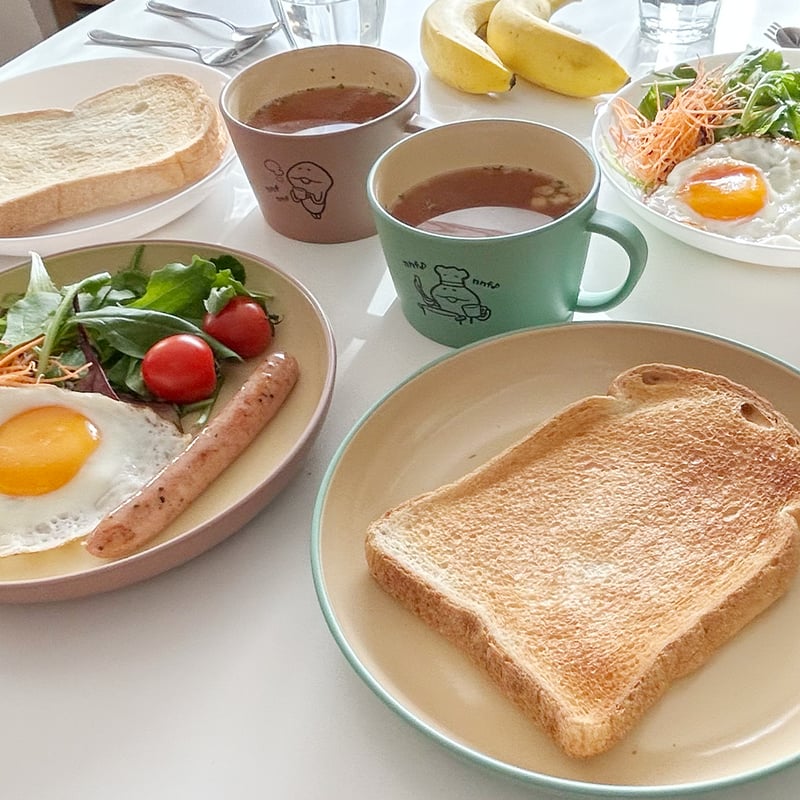 【ビンテージ】 LYNTON スープカップ 2個セット なめこのラウンドプレート＆スープカップ（2色セット） | BEEWORKS