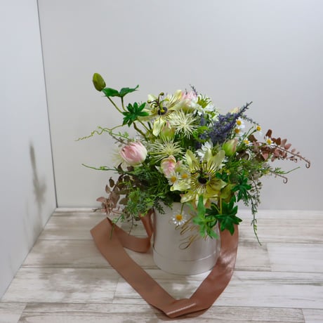小花のブーケギフトボックス