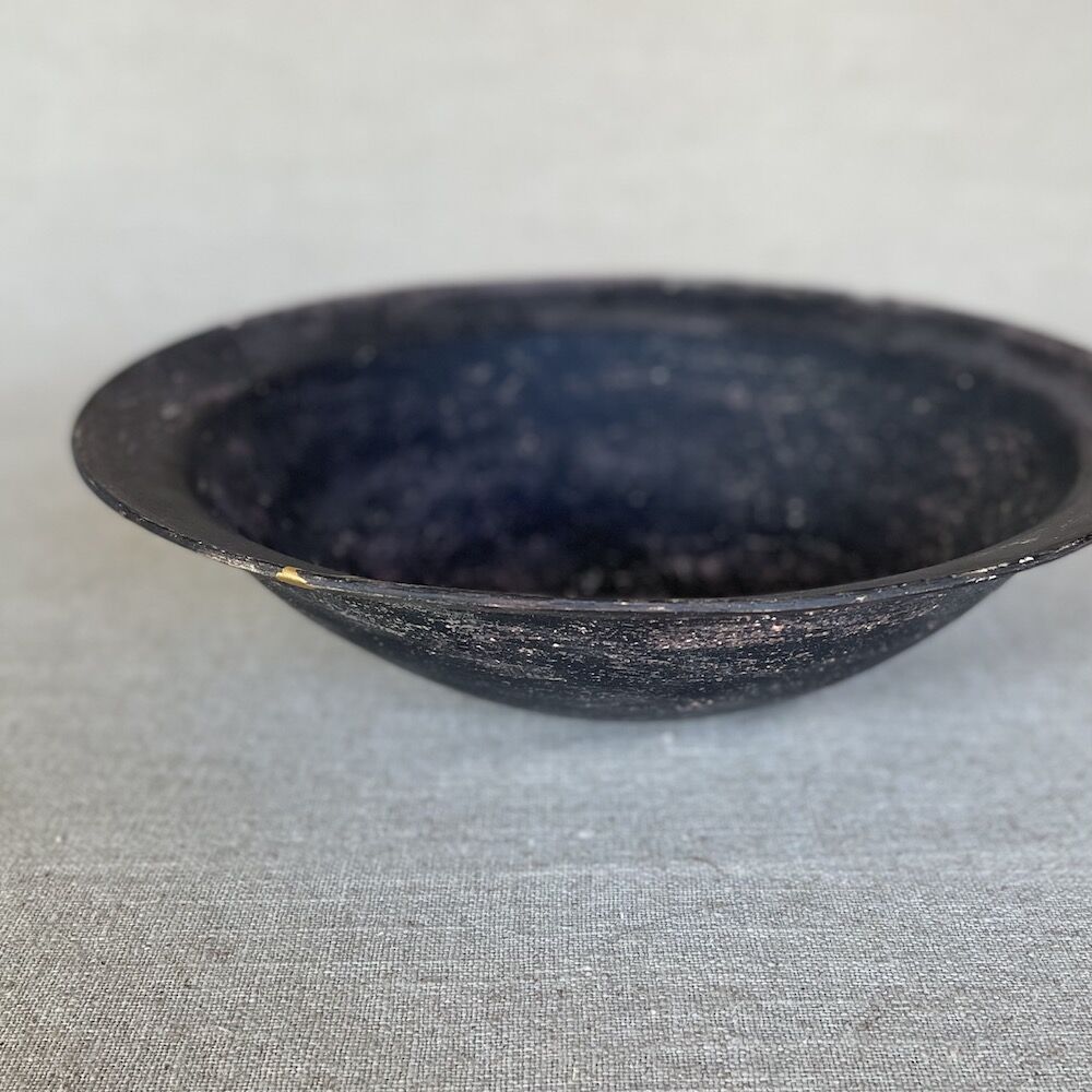 大澤哲哉 ボウル 大鉢 作家もの 08.ボウルL黒①/大澤哲哉 | STORE