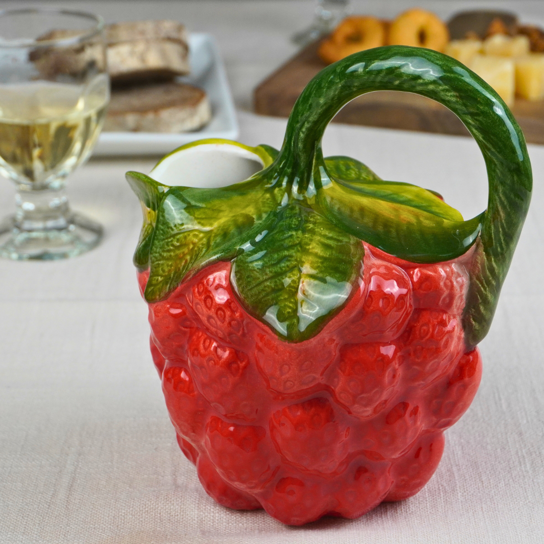 イタリア製・手作り陶器【いちごカラフェ】 | Pomod'oro