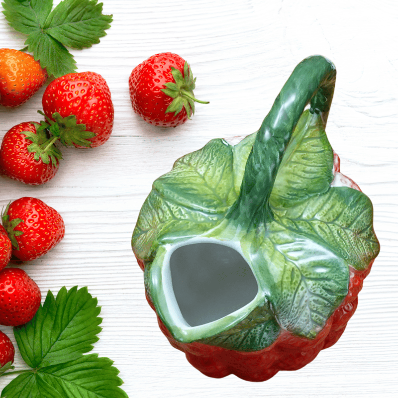 イタリア製・手作り陶器【いちごカラフェ】 | Pomod'oro