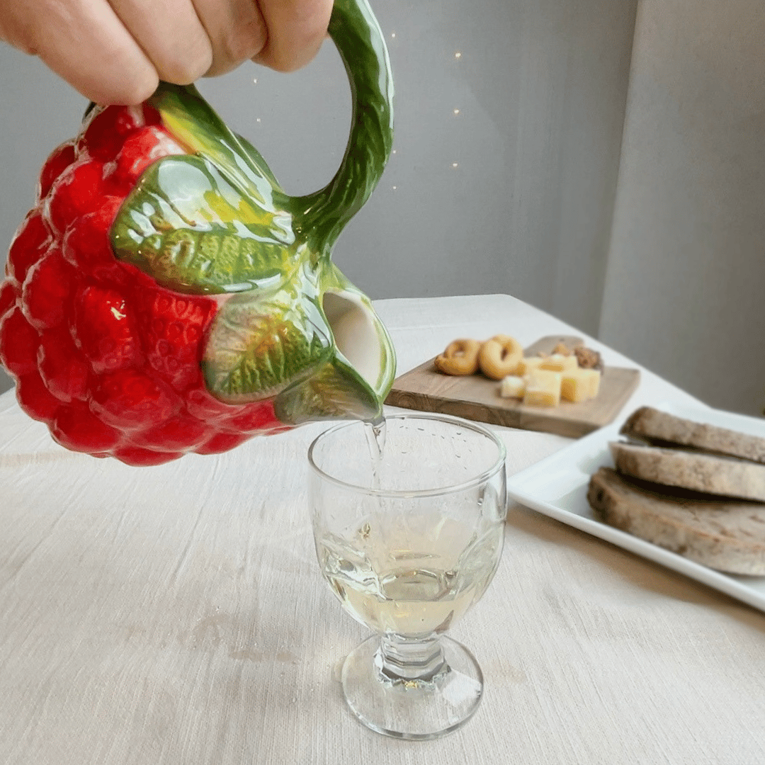 イタリア製・手作り陶器【いちごカラフェ】 | Pomod'oro