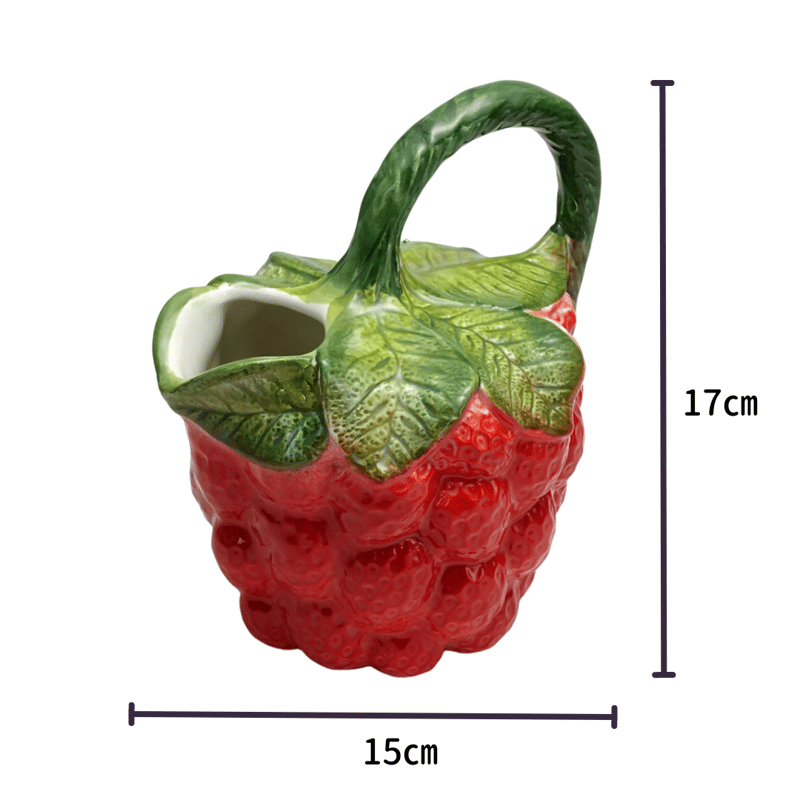 イタリア製・手作り陶器【いちごカラフェ】 | Pomod'oro