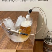ボトル式ビールサーバー/簡単便利！ミドボンを酒屋から購入できます。