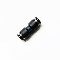 【ご愛用者専用サポート特典付き】  接続コネクタ6mm-6mm+透明チューブ6mm 1個