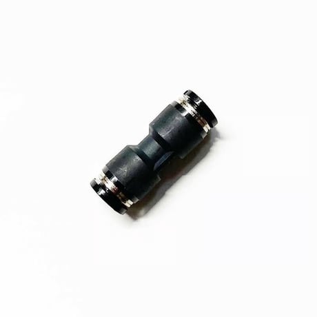 【ご愛用者専用サポート特典付き】  接続コネクタ6mm-6mm+透明チューブ6mm 1個