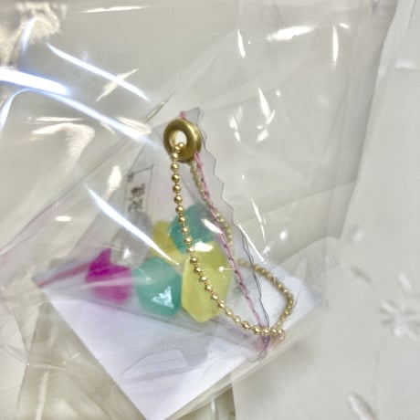 No.690 琥珀糖キーホルダー