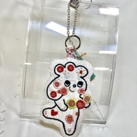 No.687 へんてこトイプー　バッグチャーム（エンジェル）